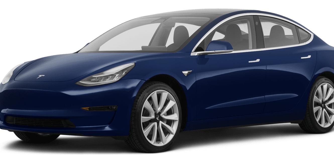 TESLA MODEL 3 2018 5YJ3E1EA4JF040655 image